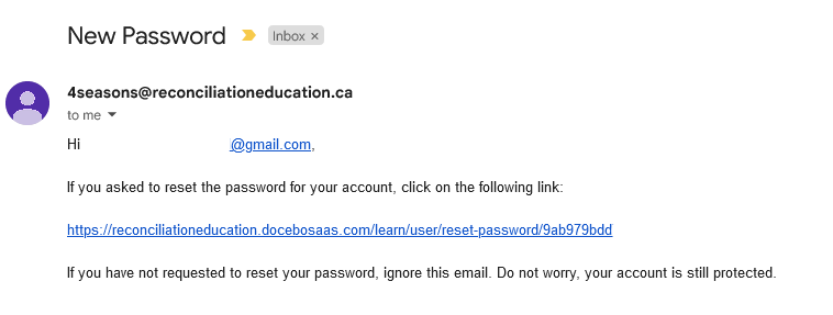 I keep trying to reset my password, and it isn't working!